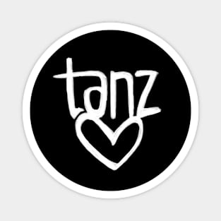 Tanz Love, German, Tanz, Heart Dance Magnet